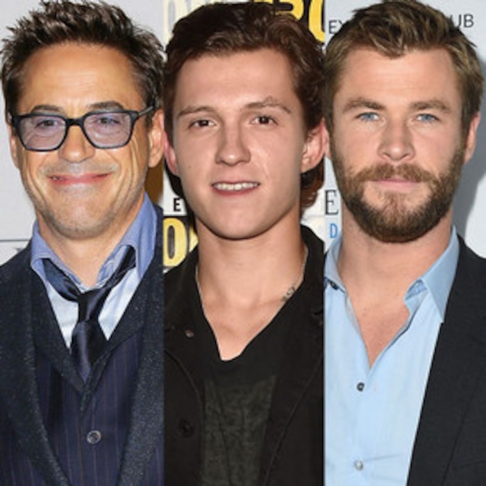 What Chris Hemsworth And Robert Downey Jr Told Tom Holland About